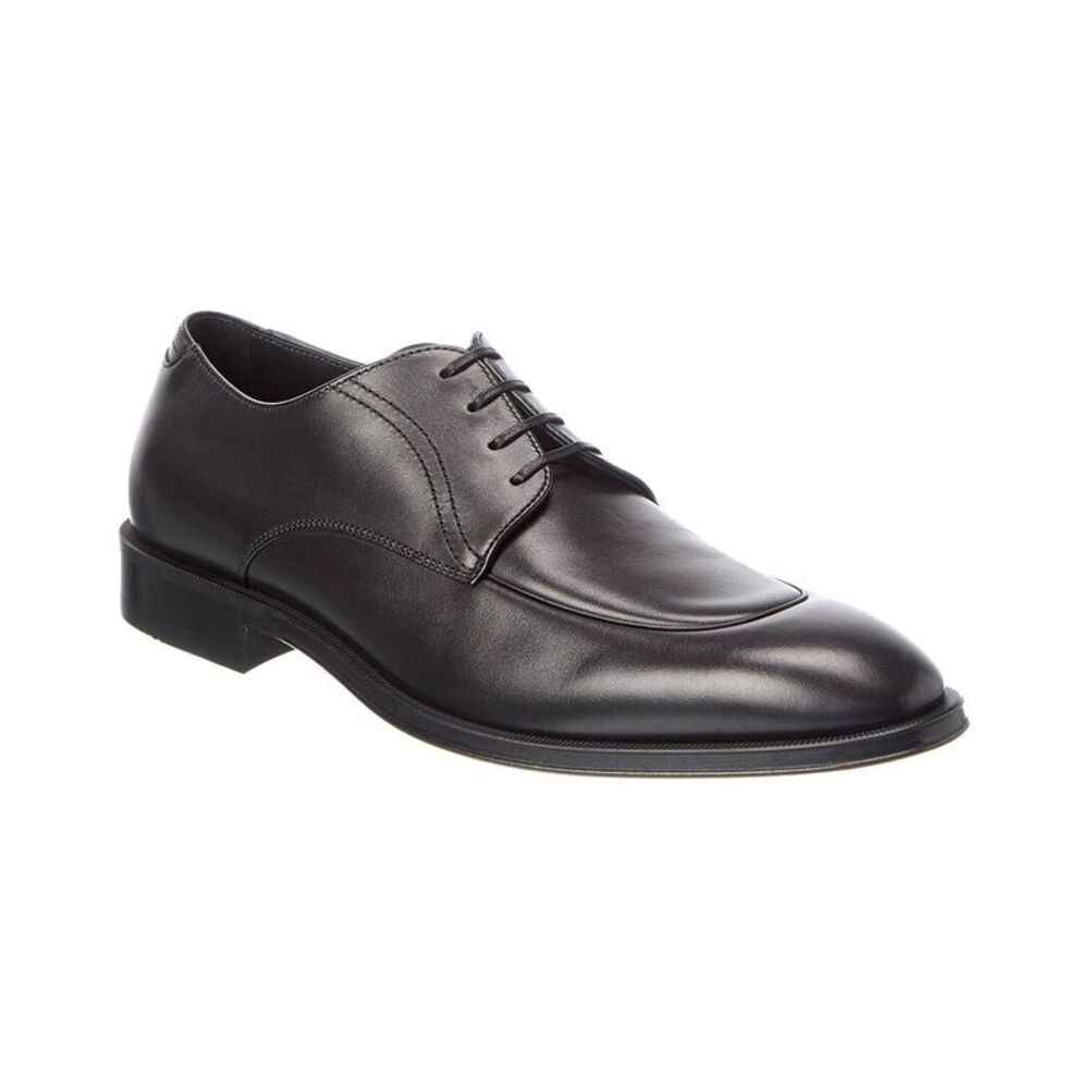 Hugo Boss Derrek Leather Derby, Black